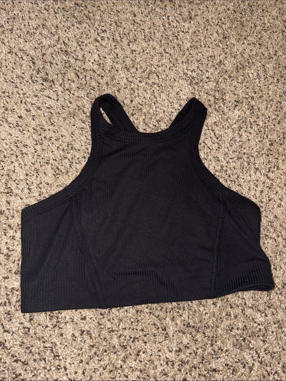Lululemon Ribbed Nulu High-Neck Yoga Bra